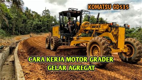 Spesifikasi Grader Komatsu 535: Teknologi Terkini dalam Industri Konstruksi