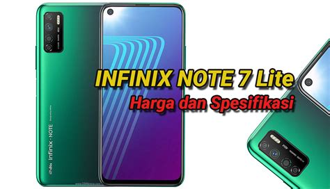 Spesifikasi Infinix Note 7 Lite