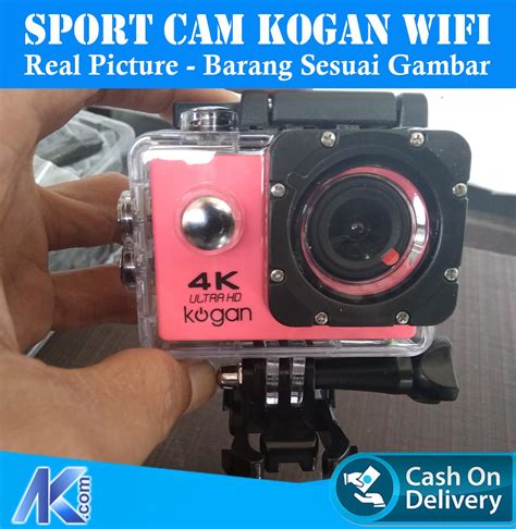 Spesifikasi Kogan Action Camera Wifi