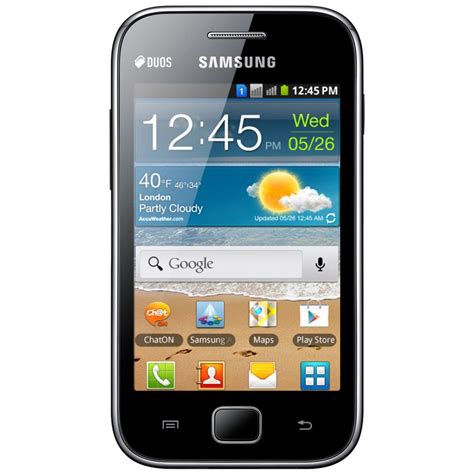 Spesifikasi Samsung Galaxy Ace Duos