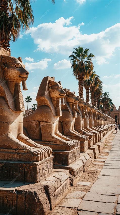 Sphinxes Statues history