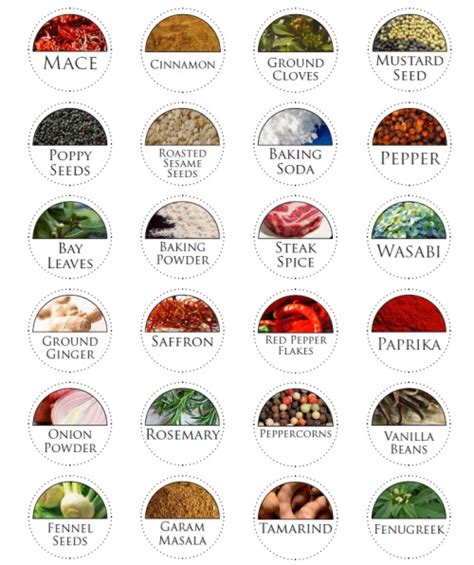 Download Spice Jar Pantry Container Labels 2 Printable
