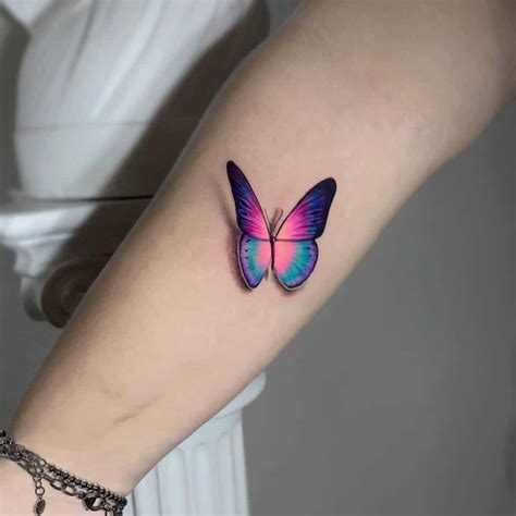 Spider Butterfly Tattoo
