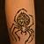Spider Henna Tattoo