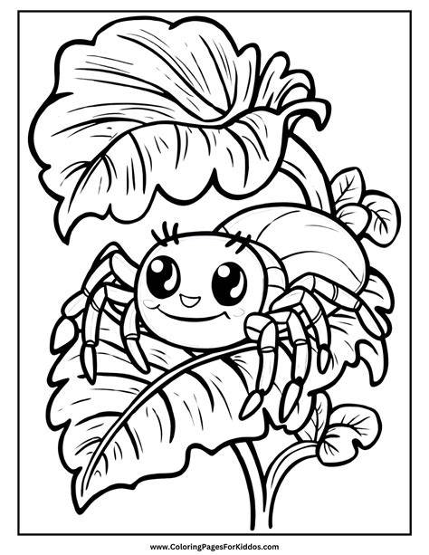 Spider Coloring Page