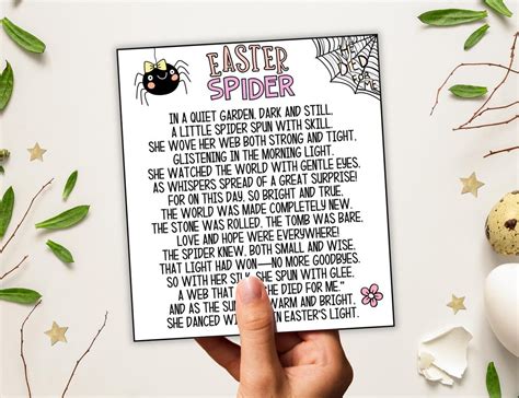 Spider Easter Card
