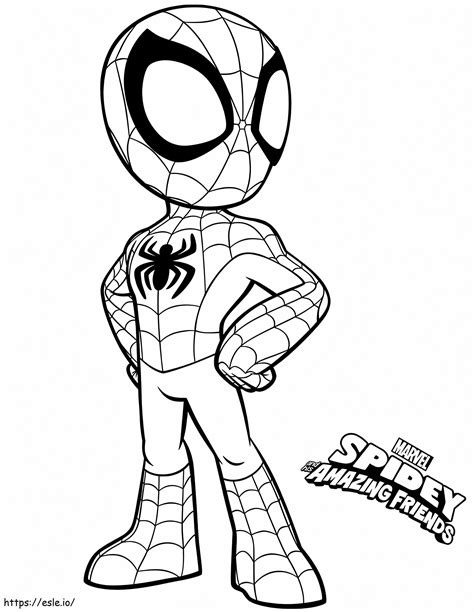 Spider Man Coloriage