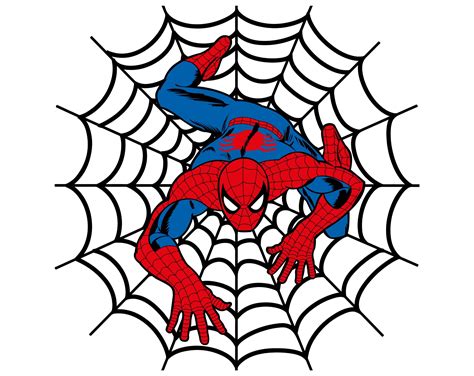 Unleash Your Inner Superhero with Spider-Man Web SVG!