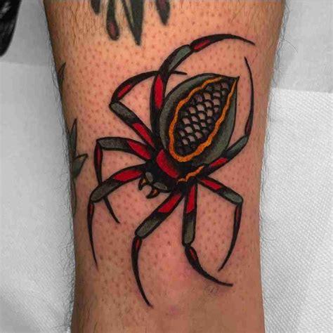 Spider Tattoo Traditional