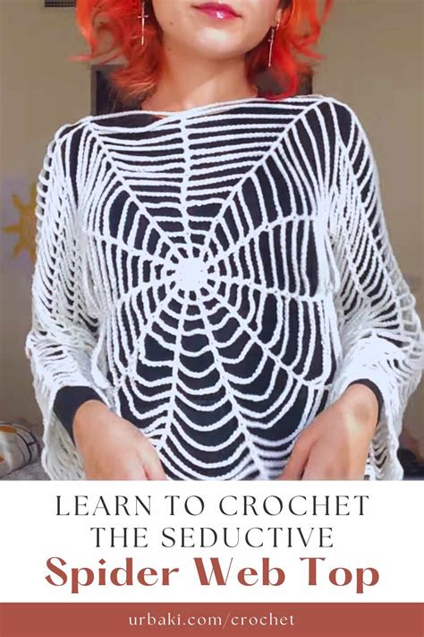 Spider Web Crochet Top