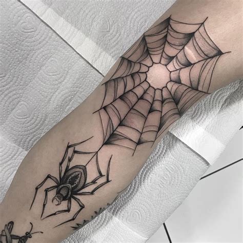 Spider Web Tattoo Ideas