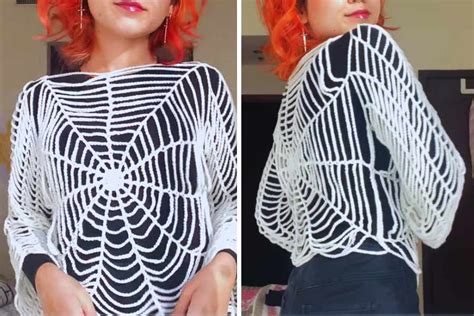 Spider Web Top Crochet