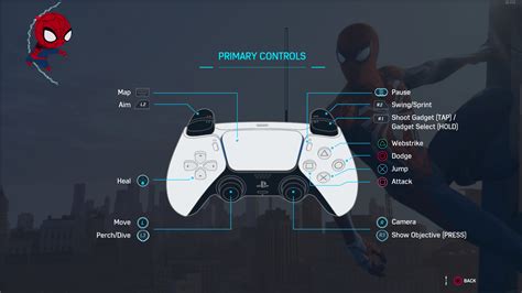 Spider-Man Remastered DualSense functionality