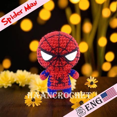 Spiderman Crochet Doll