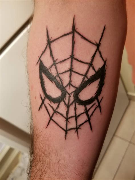 Marvel Comic Movies Spiderman tattoo, Marvel tattoo