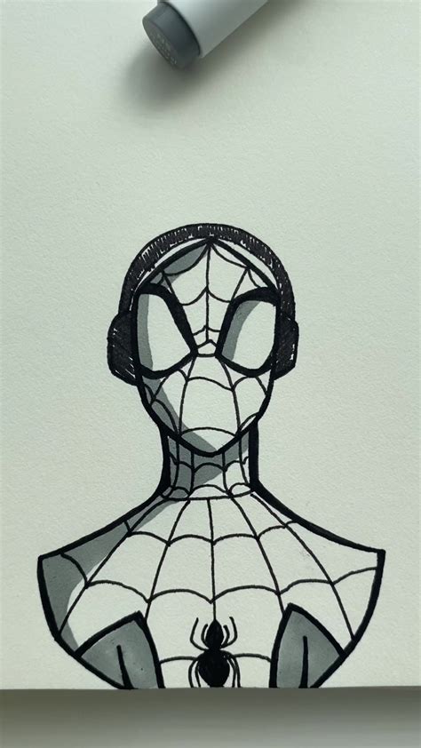 Spiderman drawing basics