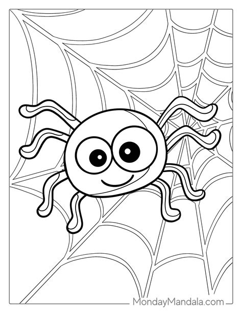 Spiders Coloring Pages