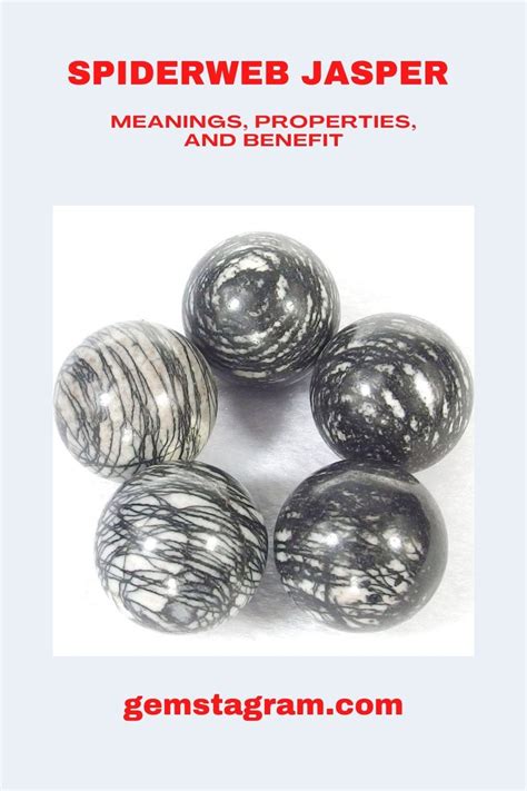 Unveiling the Potent Healing Powers of Spiderweb Jasper: A Gemstone That Harmonizes Your Mind, Body, and Spirit