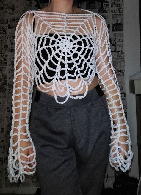 Spiderweb Top Crochet Pattern