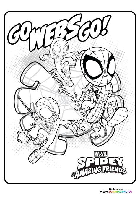 Spidey And Amazing Friends Coloring Pages