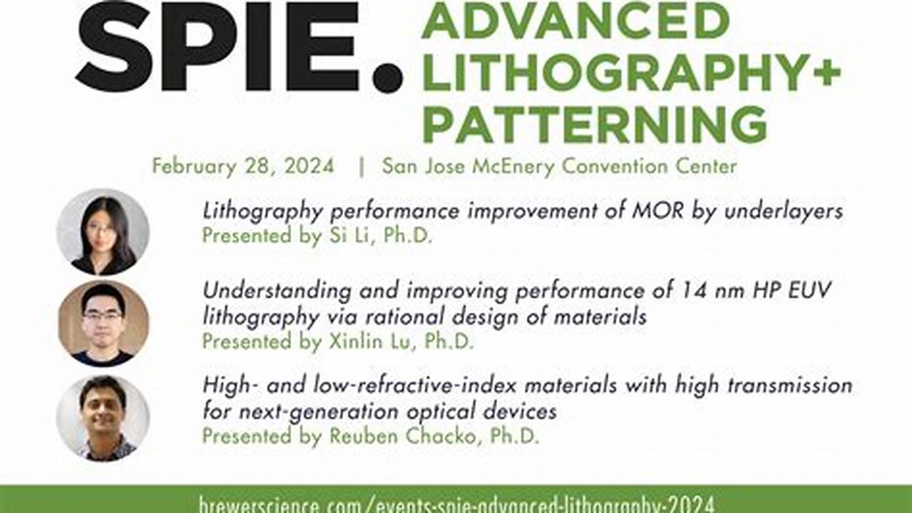 Spie Advanced Lithography Conference 2024