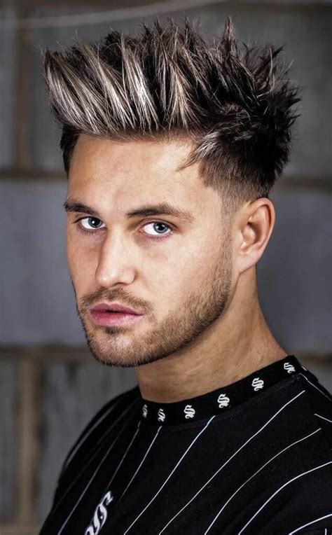 Spiky Hair & Frosted Tips