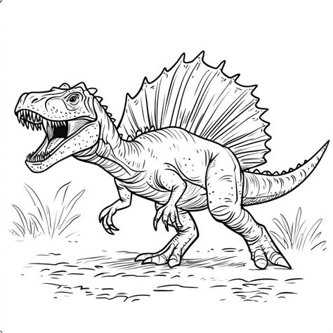 Spinosaurus Coloring Pages