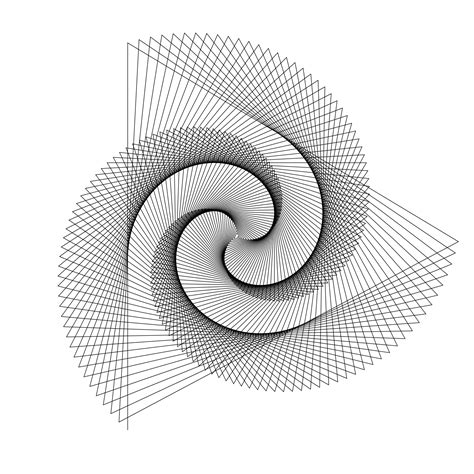 Gradient line spiral designs elements 265931 Vector Art at