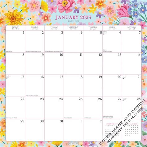 Buy CRANBURY Small Wall Calendar (Seasons), 8.5x11, Use Now to June