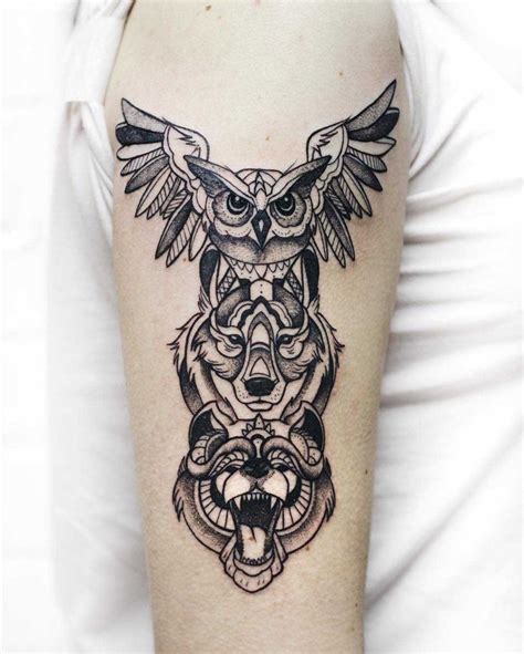 Pin by Dayton Johnson on Tattoos Wolf spirit animal