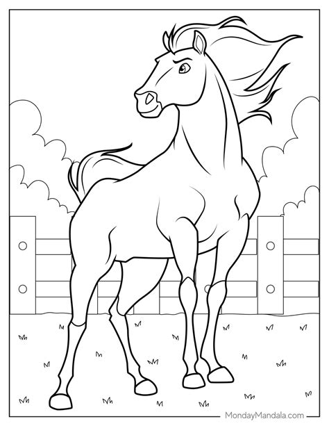 Spirit Coloring Page