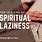 Spiritual Laziness