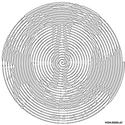 Spiroglyphics Coloring Pages
