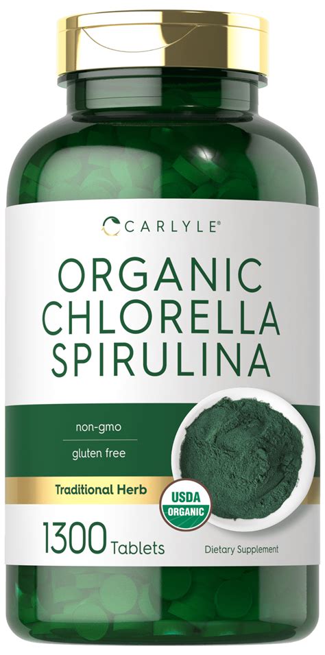 Spirulina With Chlorella