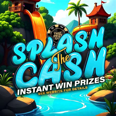 Splash the cash