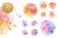 Download Splattered Circle Clipart Set Files