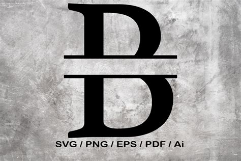 Unleash Your Creative Potential with Split B Svg - The Ultimate Solution for Dynamic and Distinctive Designs