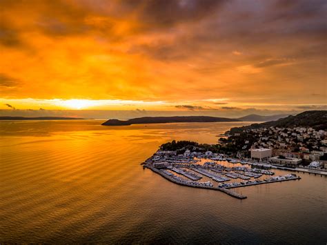 Split Croatia Sunset