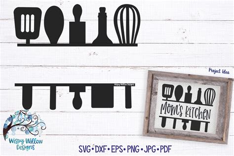Download Split Kitchen Sign For Crafts