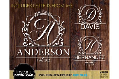 Download Split Monogram Bundle, Monogram Images