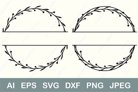 Download Split Monogram Svg, Last Name Svg Commercial Use