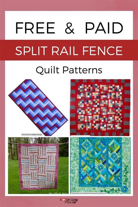 Split Rail Quilt Pattern