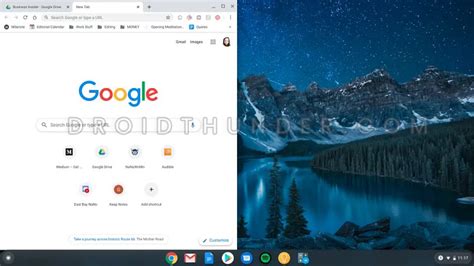 Split Screen on a Chromebook Using Keyboard Shortcuts