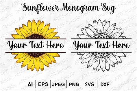 Download Split Sunflower DXF Files