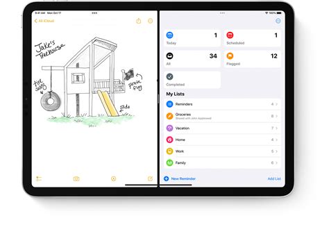 Split View and multitasking on iPad
