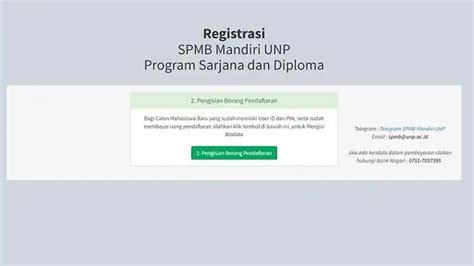 Spmb.Unp.Ac.Id/Biodata
