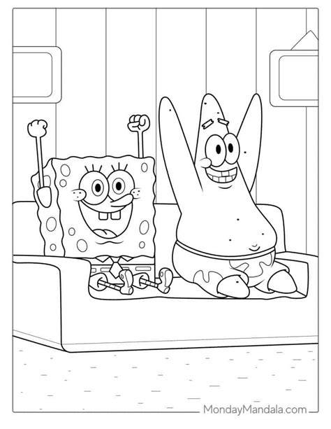 Spomgebob Coloring Pages