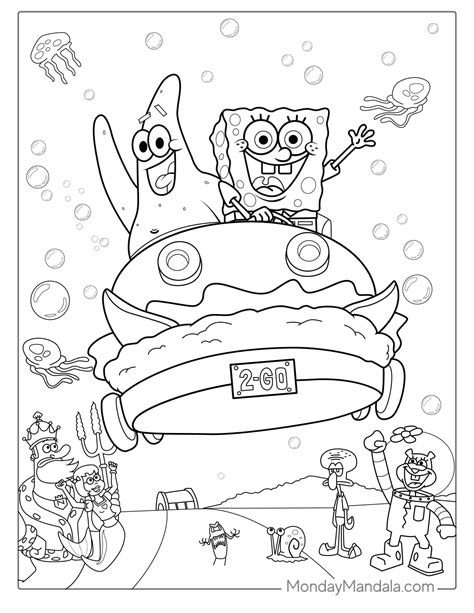 Sponge Bob Color Pages