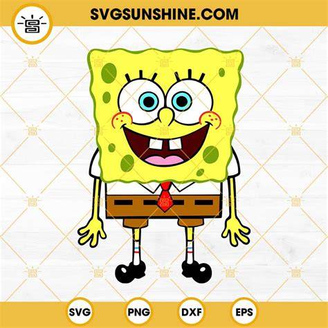 Sponge-tastically Crafted: Top-Quality SpongeBob SVGs for Your Creative Masterpieces