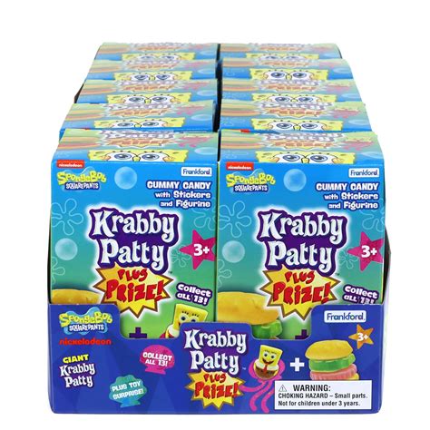 SpongeBob SquarePants Krabby Patty Plus Prize  - Amazon.com